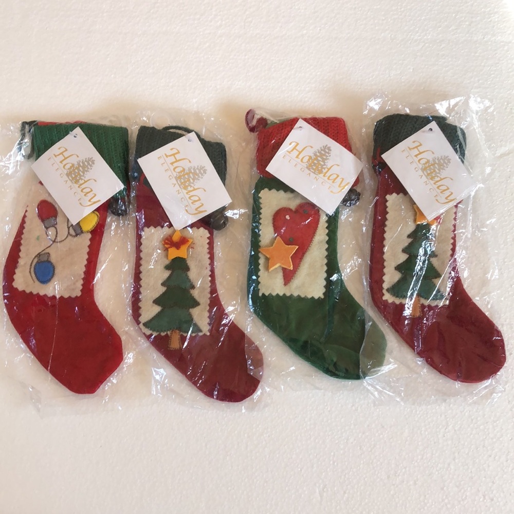 FOUR CHRISTMAS STOCKINGS - Picture 8 of 8